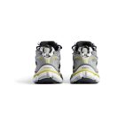 Men’s Runner Sneaker  in Grey/yellow/white - Image 5